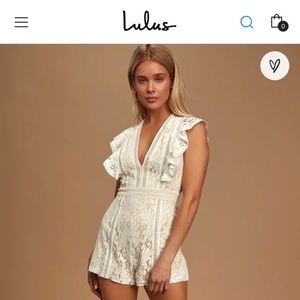 Lulus All the Attraction Romper